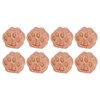 8pcs Essential Oil Car Diffuser Cat Paw Shape Simple Compact