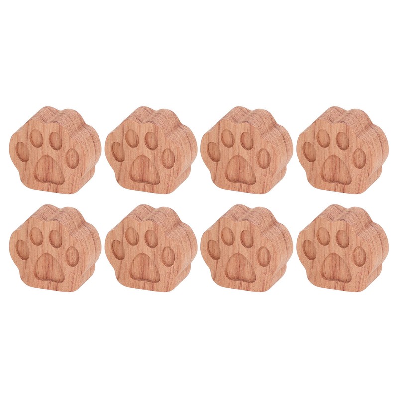 8pcs Essential Oil Car Diffuser Cat Paw Shape Simple Compact