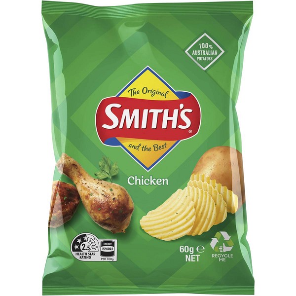 Smiths Crinkle Cut Chicken 60g