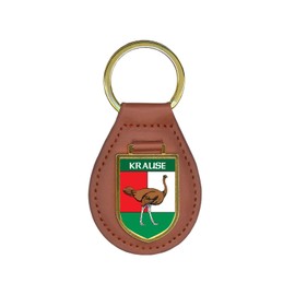 Historic Families Krause Family Shield Crest Coat of Arms Key Ring