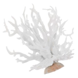 ibasenice Artificial Coral Decorations - Fish Tank Crushed Coral Ornaments Aquarium Coral Decorative Landscape Coral Small Fish Tank Decor Coral Decors DIY Tank Plant Resin Artificial Plant