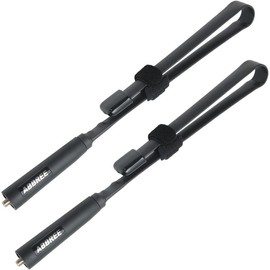 SMA-Female Ham Radio Antenna VHF/UHF 18.8-inch 144/430MHz High Gain Foldable CS Tactical Antenna for Baofeng UV-5R BF-F8HP Pro 5RM K5PLUS GM21 AR-152 Quansheng K6 UVK5(8) Radio (2) - Number of: 2