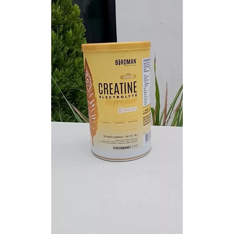 Birdman Creatina Refresher Con Electrolitos 500g Lima Limón