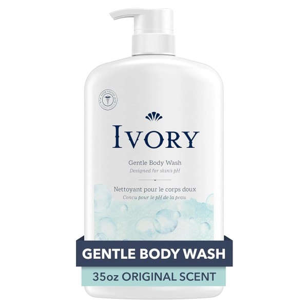 Ivory Body Wash, Designed for the Whole Family, Gentle Formula,