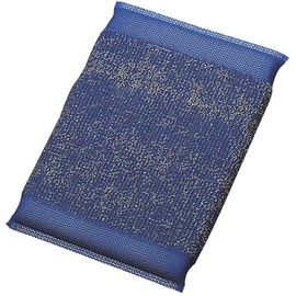 Kanda 089070 Kitchen Scrubber, Stainless Steel, Metal Clean Sponge, Blue