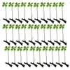 50PC LEAF Bean Sprout Hair Clips Pack Little Leaf Leaves