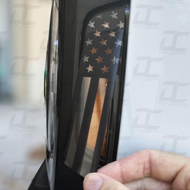 Decal Concepts Topographic Pattern Front Side Marker Accent Decal Kit