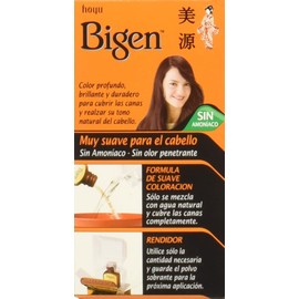 BIGEN Pack de 12 tintes marca bigen polvo tono,"bp caoba obscuro 37