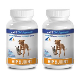 cat Joint Supplements - PET Hip and Joint Care - for Cats and Dogs - Healthy Choice - Chewy Treat - chondroitin Cats - 2 Bottle (240 Chews)