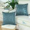 CaliTime Pack of 2 Cushion Covers Throw Pillow Cases Shells