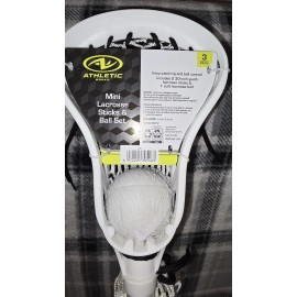 Athletic Works Mini Lacrosse Sticks & Ball Set (3) Pieces
