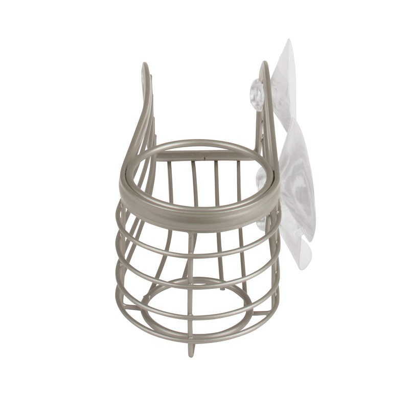 Spectrum Sink Sponge and Brush Holder with Suction Cups Ashley