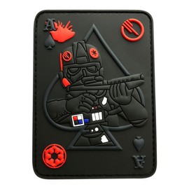 Inferno Squad Ace spade Dead Card Patch (3D PVC Rubber-MIN4)