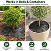 Weed Barrier Mats for Garden & Landscaping – 10-Pack 0.6×0.6M