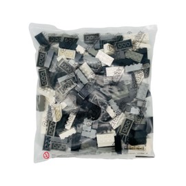 Q-Bricks Classic Building Blocks Building Set | 2 x 4 Building Blocks Mixed | 200 Building Blocks in 5 Colours | Compatible with All Major Brands | Made in the EU