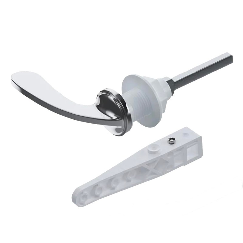 PlumbEZ Toilet Cistern Handle with Adjustable Arm, Durable Toilet Handle