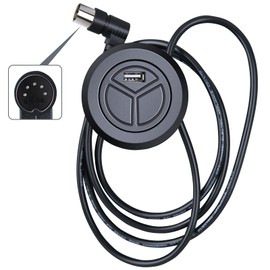 PZL Replacement 2 Button 5 Pin Recliner Switch with USB Hand Control Handset for Okin, for Limoss, for Lane, for Ashley, for KDPT(KAIDI) Stand Lift Chair Power Recliner Sofa