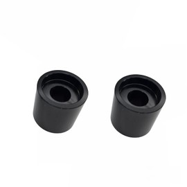 AC-MTORC 1 Inch Rise Handlebar Risers Extension for Harley 1-1/4 Inch or 1 Inch Handlebars Motorcycle Spacers (Black)