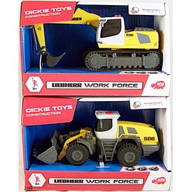 Dickie Toys Liebherr Workforce Construction Toys - 1 Supplied