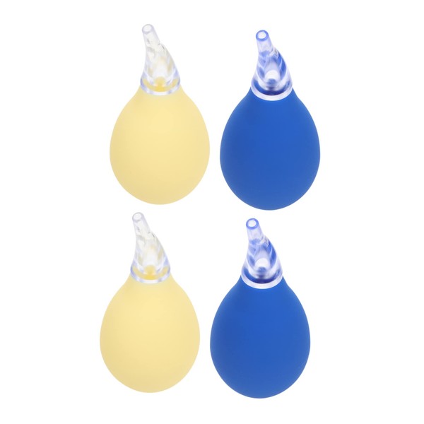 BIUDECO 4pcs Nasal Mucus Sucker for Newborns Booger Sucker Pump