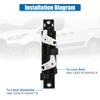 X AUTOHAUX Left Side Interior Sliding Door Handle for Ford