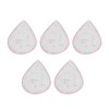 5pcs 6403 Curve Ruler Set Multifunctional Plastic Curve Pattern Ruler