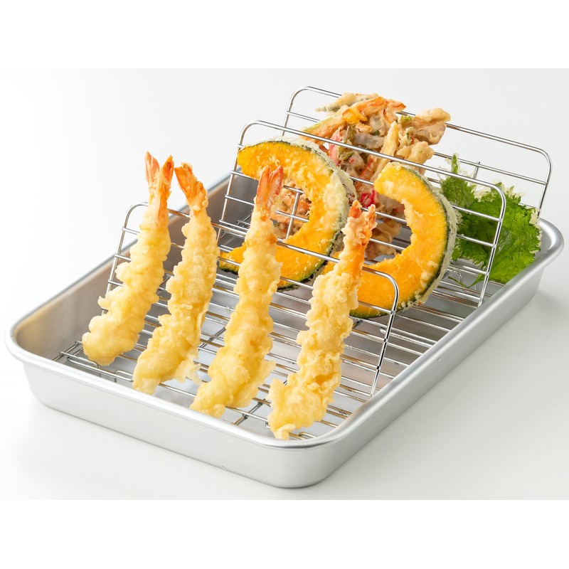 Taniguchi Metal Bat Tray, Deep Type, Made in Japan, M,