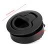 Black Round Flush Slam Latch Deck Hatch Pull Practical Boat