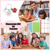 ChicGlowz Teacher Appreciation Keychain from Student, Keychain Teacher Appreciation Week