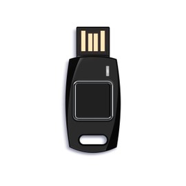 Passkey Windows Hello FIDO2 U2F Fingerprint Security Key USB-A Type TrustKey B210H