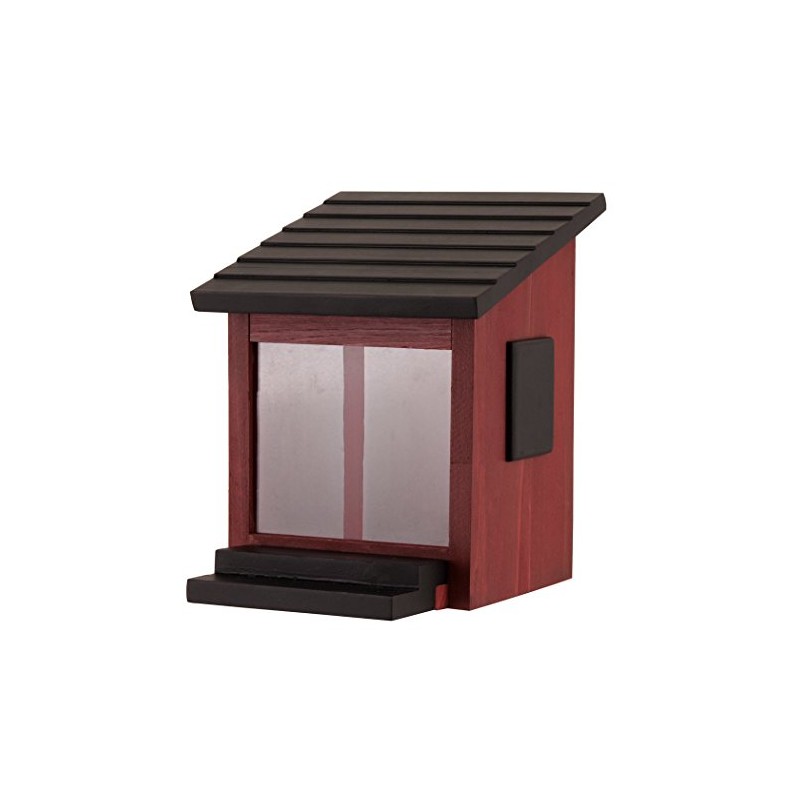 Wildlife Garden Squirrel Food Box Red