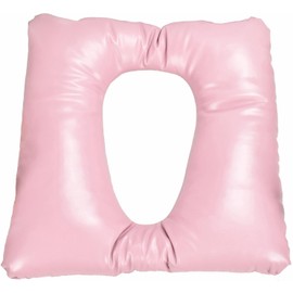 Bedside Commode Seat Cushion, Soft Seat Pad Cover Toilet Seat Cushion with Fixed Straps, Comfortable Commode Padded Seat, Waterproof Padded Cushion for Commode Chair