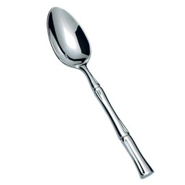 Fortessa Royal Pacific 18/10 Stainless Steel Flatware Dessert/Oval Soup Spoon, Set of 12