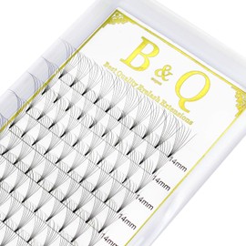Ready-to-Use Fan Eyelashes, Eyelash Extensions, 0.07, 0.10 mm, C, D Curl, 3D, 4D, 5D, 6D, 7D, 10D, 12D, 8–15 mm (6D-D Curl-0.07 mm, 8–15 mm Mix)