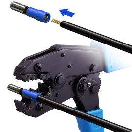 Unbranded Crimping Tool For Heat Shrink Connectors Ratcheting Wire Crimper Crimping Pliers