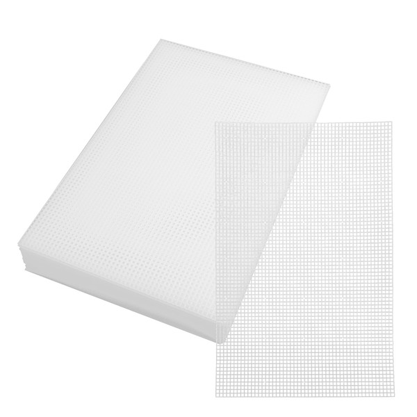 36PCS 4 Count Plastic Canvas Sheets, 11.8 x 7.9 Inch