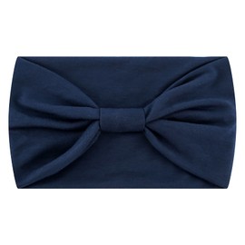 Spiral Hair Scrunchie Children's Elastic Exercise Hair Band Yoga Headband Sweat Wick Headband Fashion Bandana Headband Hair Accessories Curler Heatable (Navy, One Size)