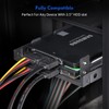Cysslogy 2.5 to 3.5 Mounting Frame Dual SSD Hard Drive