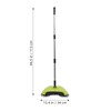 Manual Push Floor Sweeper Broom, Hand Push Sweeper with Enclosed