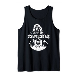 Hiking In Schwäbische Alb Vacation Hiker Tank Top