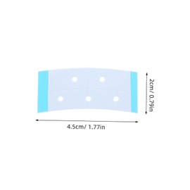 PACKOVE 36Pcs Double Sided Wig Tape for Women Sweatproof Adhesive Strips for Hair Extensions Lace Front Wigs and Toupees Skin Safe and Invisible for Comfortable Styling