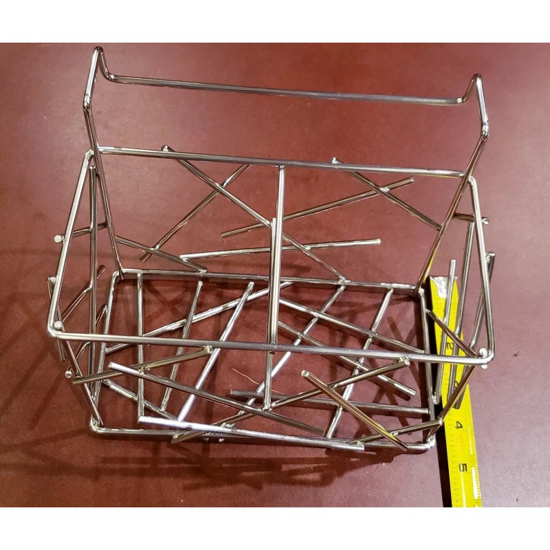 ALESSI for Delta Airlines Water Caddy Stainless Steel wire basket