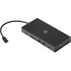 HP Travel USB-C Multi Port Hub, USB-C Pass Through Charging,