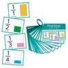 Lachilly Fraction Number Flash Cards - Graphically Illustrated Simplification Math