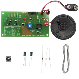 Science Purchase Police Siren Solder Practice Kit with LEDs and Speaker, Beginner Skill Level, Teaches Soldering Techniques (SPB3)