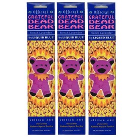 Bean Bear Incense Stick French Lavender 3 pcs / GONESH BEAN BEAR INCENSE STICK FRENCH LAVENDER / JI500 (CASSIDY)