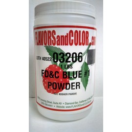 FD&C Blue #1 Powder 454 Grams