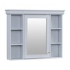 Udorich Wall-Mounted Bathroom Storage Cabinet with Mirror, Ample Space for