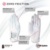 Zero Friction Women's Golf Gloves, Left Hand, One Size, White