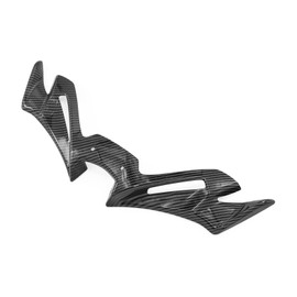 Lavitin Motorcycle Front Aerodynamic Winglet Fairing Cover Compatible with Yamaha 'YZF R3 R25 2019-2024 Nose Beak Protective Guard Cover (Carbon Fiber)